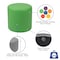 Flash Furniture Soft Seating Flexible Circle for Classrooms and Common Spaces - 18" Seat Height (Green) ZB-FT-045R-18-GREEN-GG - alternate 8